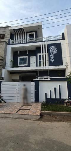 5 Marla Double Storey House For Sale Shaheen Villas Phase 2 Block H On Ideal Location
