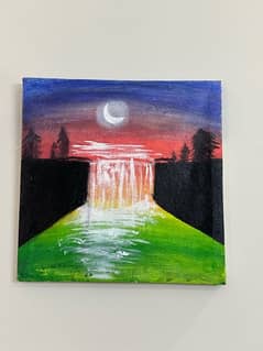 landscape painting for wall hanging