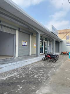 Shop for Rent at Madina Town best for Salon, Mart, Agency, and Clinic.