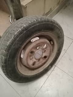 Mehran car spare Tyre stamny  single