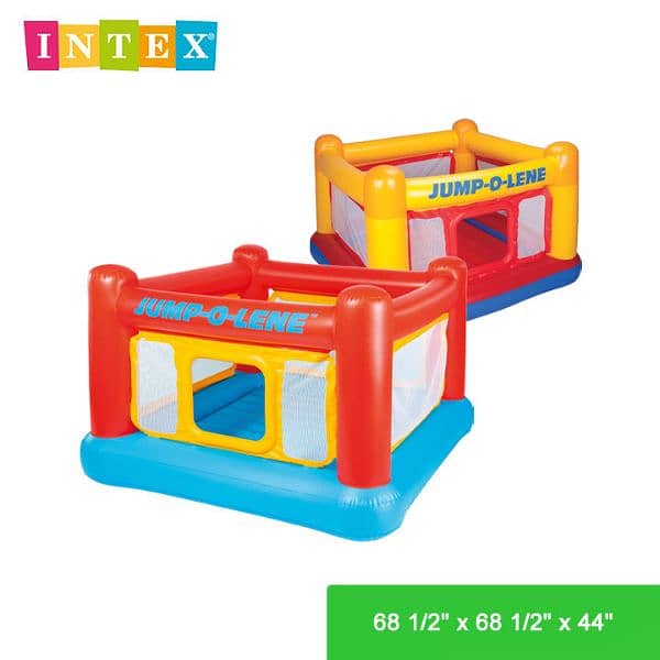 Intex PlayHouse Jump O Lene, Play House68"*68"*44" / 03020062817 1