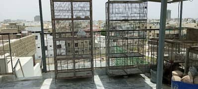 two cages 8 portion for sale