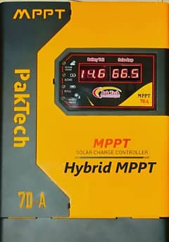 PAKTECH HYBRID MPPT 70AMP CHARGE CONTROLLER WITH LONGI 580W PANEL