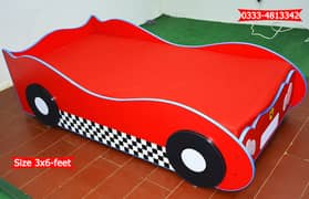 New Car Bed for Bedroom, Kids Single Beds Sale in Pakistan