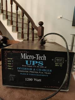 UPS INVERTOR AND CHARGER