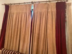 2 shade curtains for 4 windows