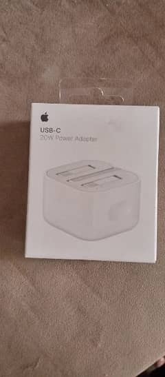 Apple charger 20W USB C type 3 pin Power Adapter