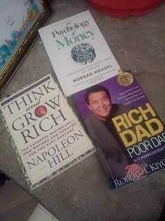 rich dad poor dad and think and grow rich and the psychology books