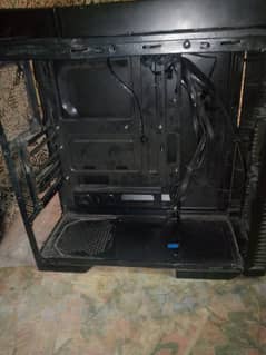 Full Sized PC Case with 2 fans (damaged)