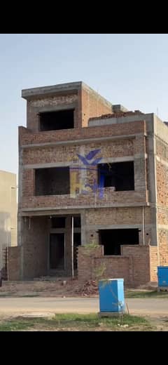 5 Marla Grey Structure House Available. For Sale in Faisal Town F-18. In Block C Islamabad.