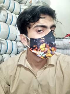 Pehawar Zalmi 3D Mask