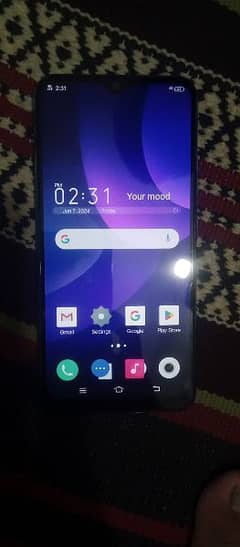 new vivo y17 mobile 8/256 with box and chargar