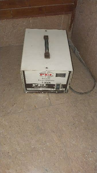 100% cooper Pel 5 KV Automatic voltage staplizer for sale 0