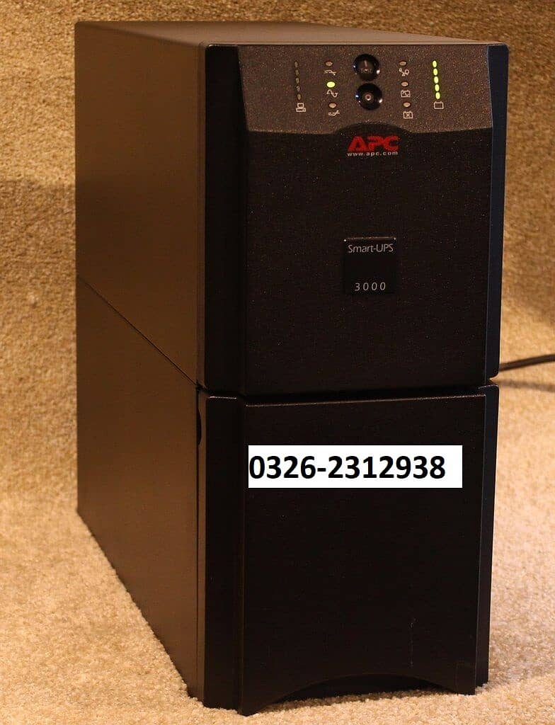 APC Smart-UPS 3000VA USB & Serial 230V 3KVA LONG BACKUP 3