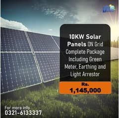 10kw On Grid Solar Panels package in best price