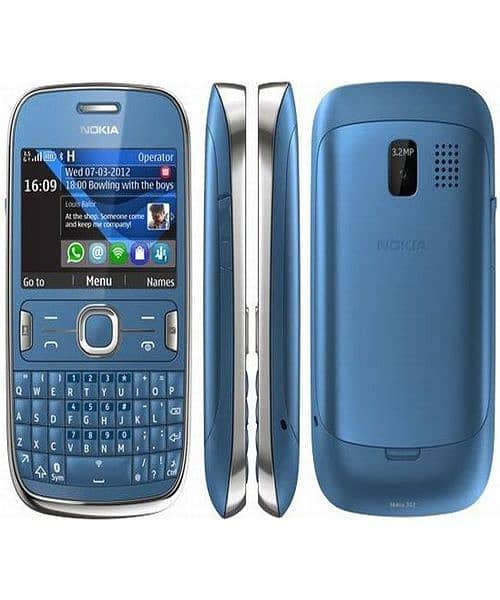 Nokia Asha 302 Original With Box PTA Approved 0