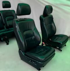 LAND CRUISER ZX (2017-2021) BLACK LEATHER SEATS