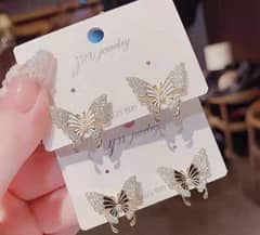 Shining Butterfly Earrings