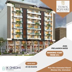 Town Square Service Apartments For Sale in Islamabad.