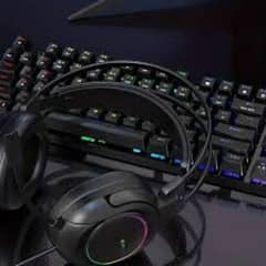 ZIDLI L4 PRO RGB USB Gaming Headset – 7.1 surround sound Headphone