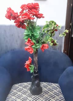 Artificial flower vase