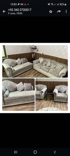 sofa set and dewan