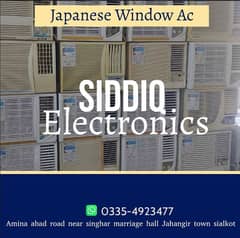 Ship Ac / Window Ac / 0.75 Ton Ac / Japanese Ac / Inverter Ac