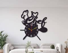 wall clock hangings with wooden laminated sheet