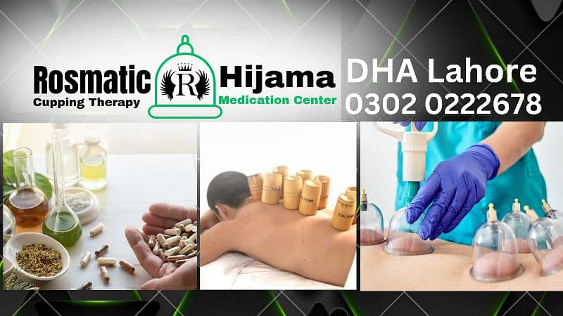 Rosmatic Hijama Cupping Therapy Medication Center  Hospital Clinic Gym 0