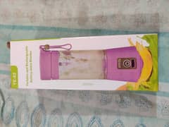 Portable charging juicer brand new