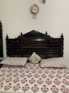 Wooden Bed set king size
