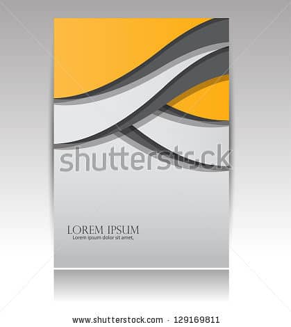 Stylish, modern business cards with different shapes and colors, 1