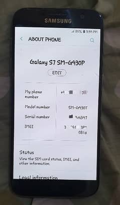 Samsung galaxy S7 official PTA