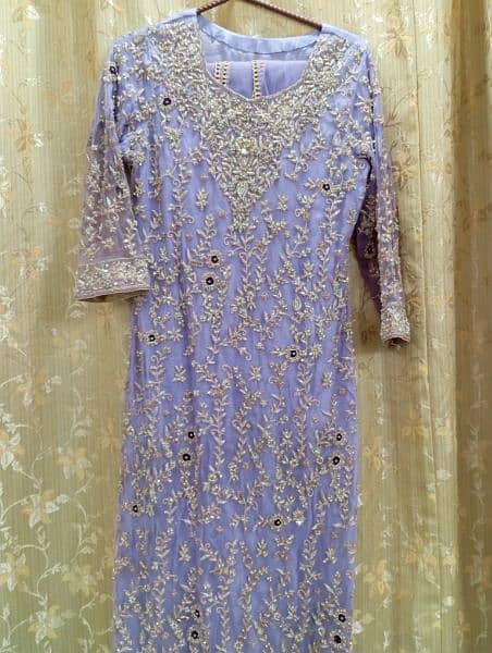 3 piece stitch net dress 1