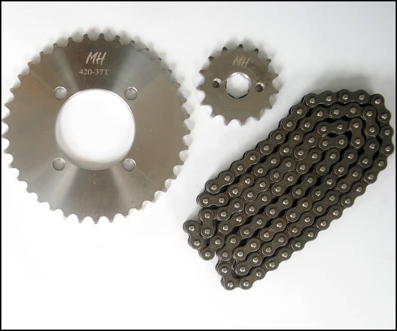 MH Chain & Spocket Kit For Pakistani Bikes(Honda,Suzuki,Yahma) 6