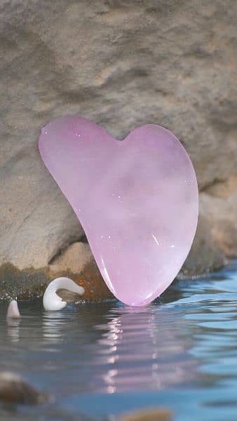 Transform your skincare ritual with Our Quartz Rose Gua Sha ͙ 4