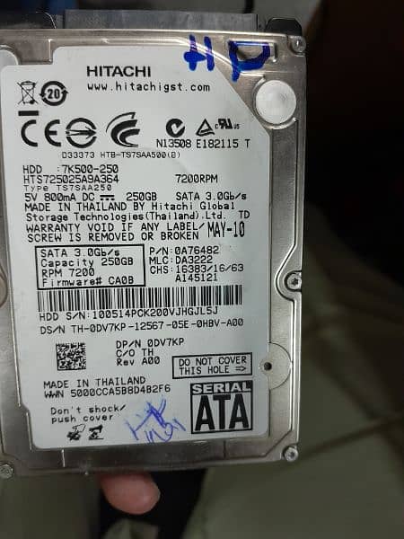 250 gb laptop hard disk going cheap 0