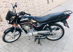 Suzuki GD 110s 2021 model bike new condition urgently for sale