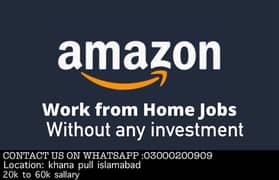Amazon job availble specially females 03090900006