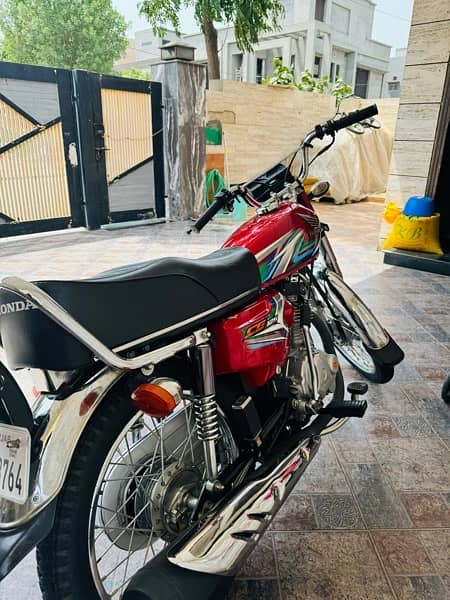 HONDA CG125 2023 MODEL RED COLOR 0