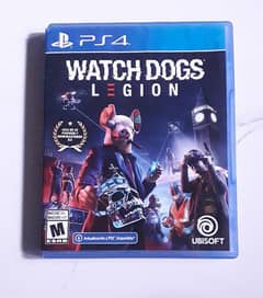 Watch Dogs Legion Disk for PS4