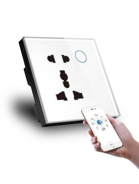 universal wall socket  smart wifi touch switch compatible 5