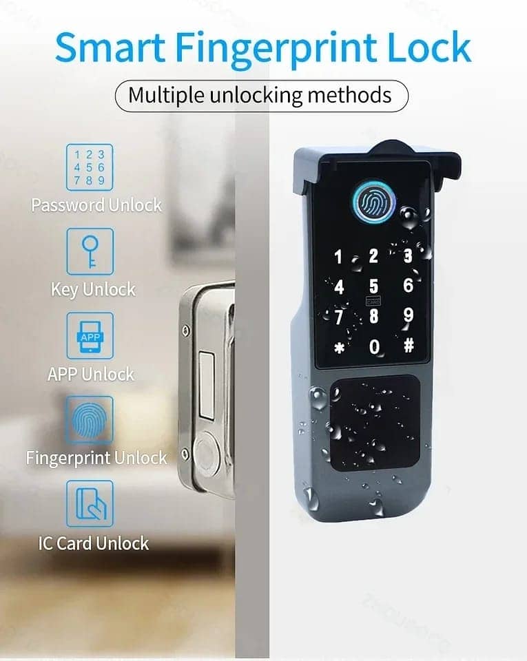 Smart wifi Gate lock (DL-10) 4