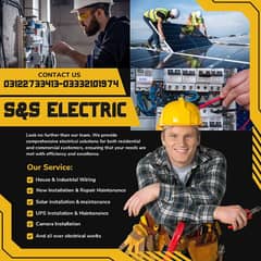 Electrician available , Solar setup , All electric works available