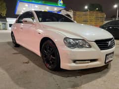 Toyota Mark X 2005 model 2027 coutom auction pearlwhite 2.5 G