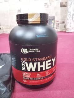 whey protein 5lb for bodybuilding gym fitness chocolate flavor