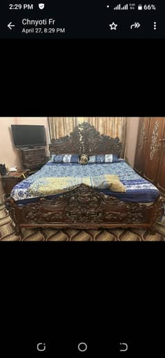 Chinioti shesham bedroom set