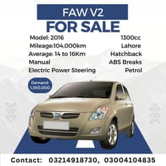 FAW V2 1.3L for Sale