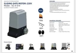 Gate Automation Sliding | Glass Door motor | Curtain motor