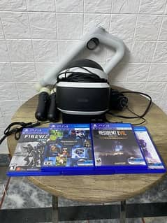 PS VR (along with 5 games and vr gun)